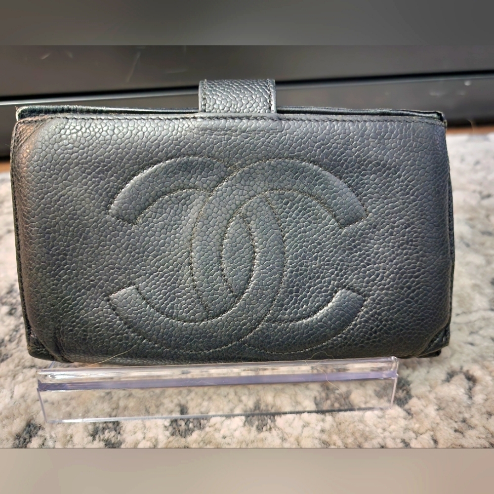 Chanel Caviar Leather Wallet